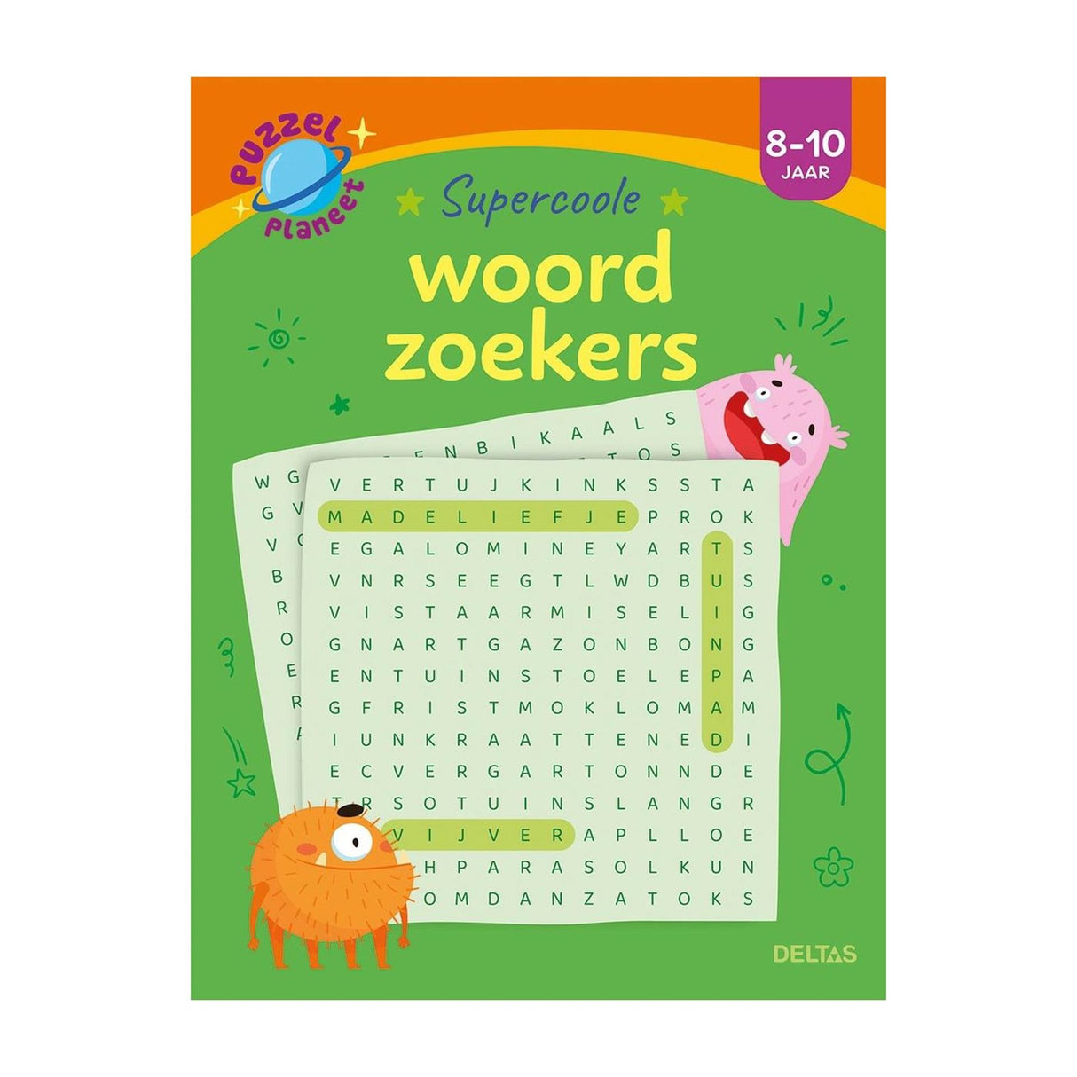 Deltas Puzzle Planet – super coole Wortsuche für 8–10 Jahre