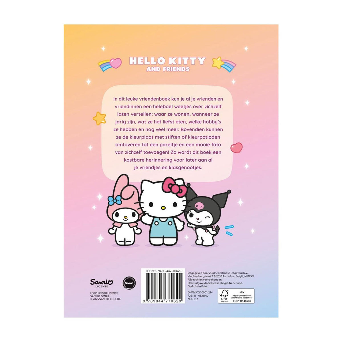 Deltas Freundebuch Hallo Kitty