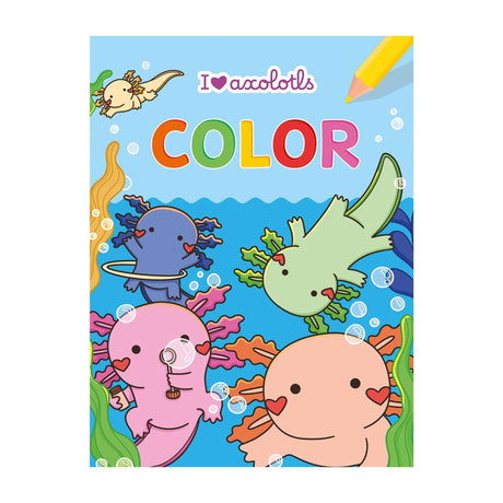 Deltas, ich liebe Axolotls Farbblock