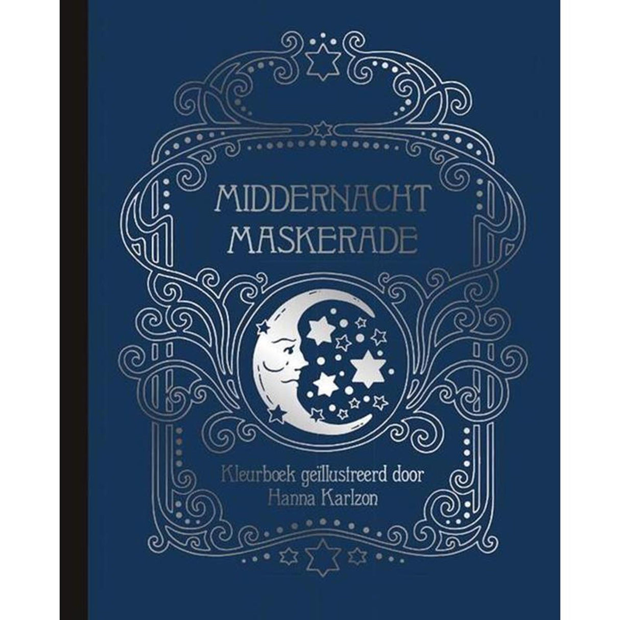 Kluitman Mitternachtsmaskerade-Malbuch 64 Seiten