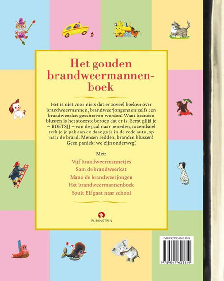 Zentrales Bücherhaus: das goldene Feuerwehrbuch