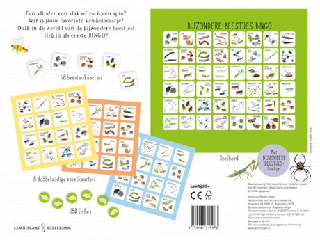 Spel: bijzondere beestjes bingo. 6+ | 2 stuks