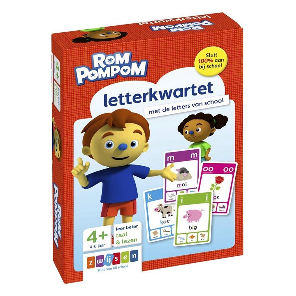 Zwijsen zwijsen rompom letterkwartet