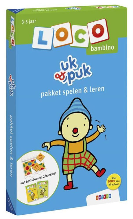 Loco Bambino UK und PUK-Paket zum Spielen und Lernen. 3+