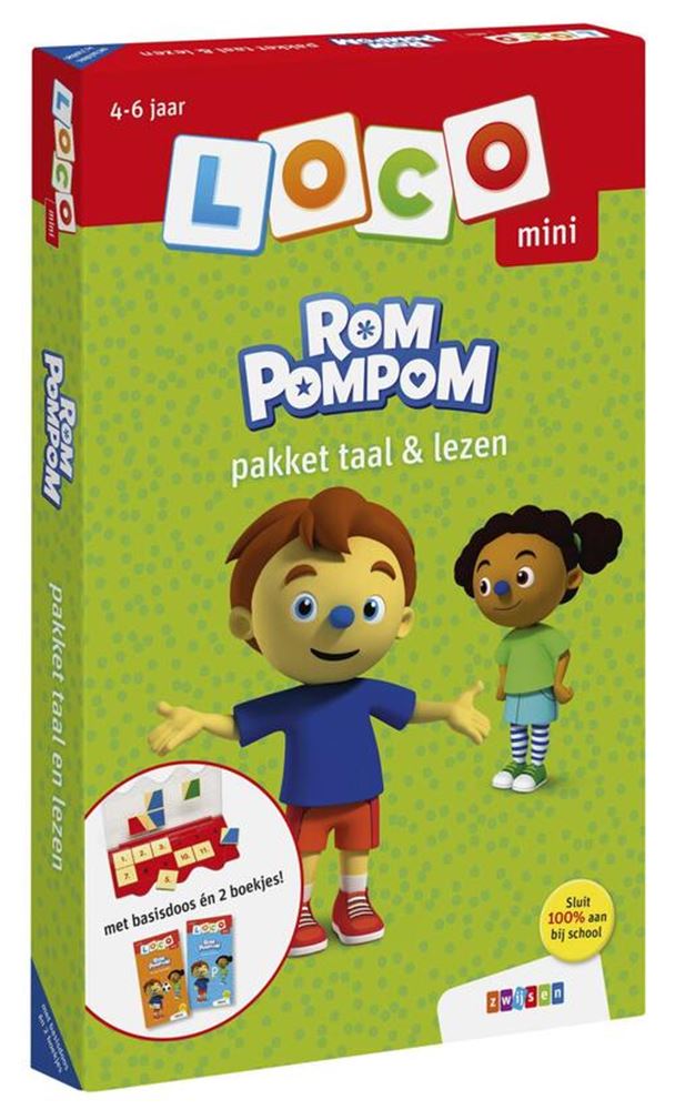 WPG Uitgevers Mini Loco - Rompompom Package Sprache gelesen (4-6 Jahre)