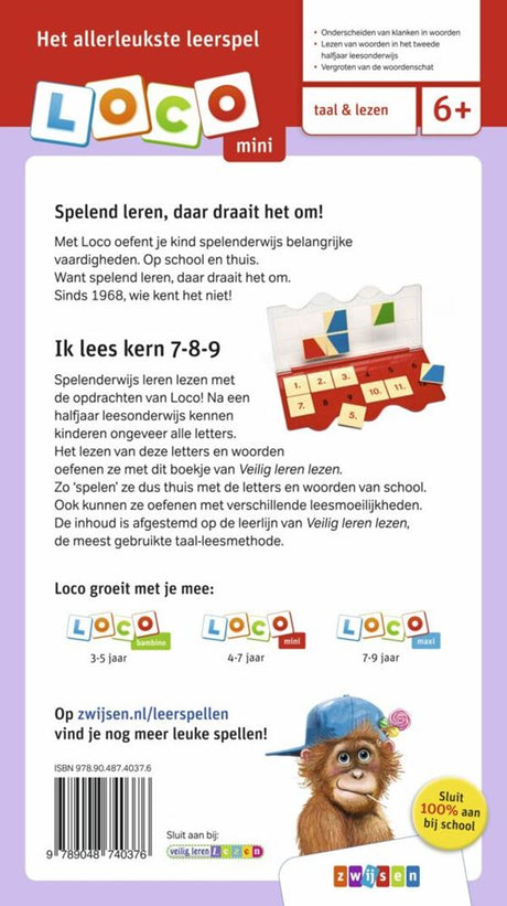 WPG Publishers Mini Loco-Safe Learning Read Ich lese Kern 7-8-9 (6-7 Jahre)
