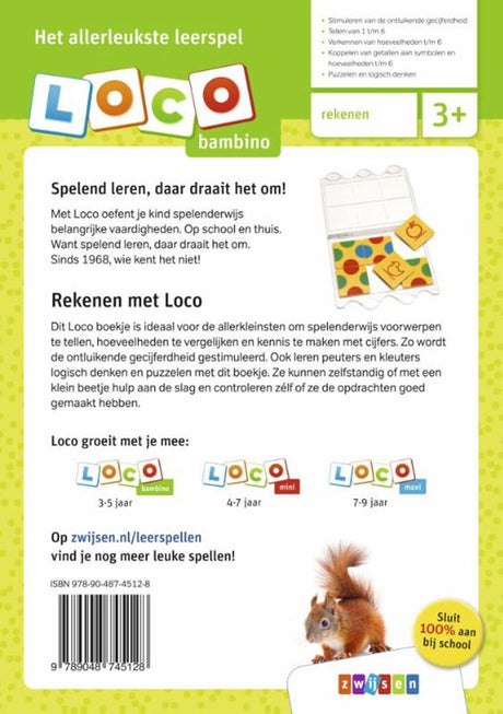 Bambino Loco-Berechnungsrätsel (3-5 Jahre)