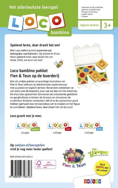Loco Bambino-Paket fien teun auf dem Bauernhof