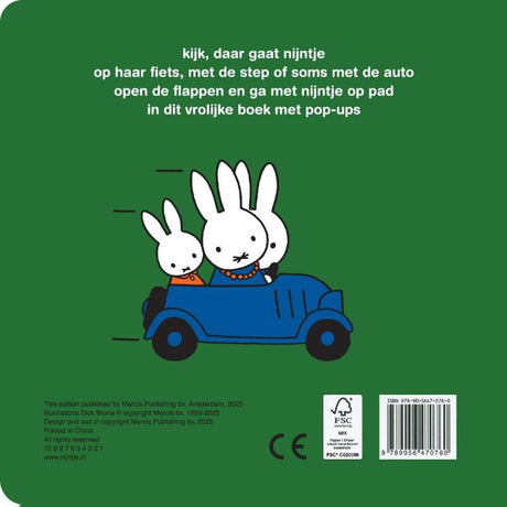 Kartonbo Pop-up-Buch gibt es Miffy 1+