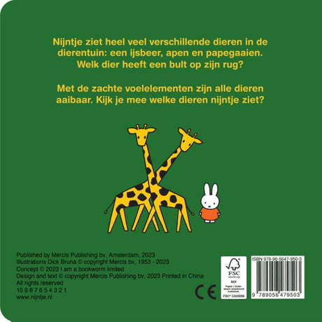 Central Book House Tastbuch, Mit Miffy in den Zoo gehen