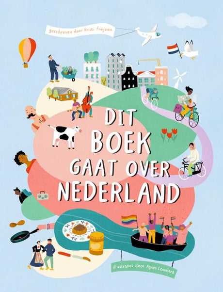 Dit boek gaat over nederland. kartonboek | 2 stuks