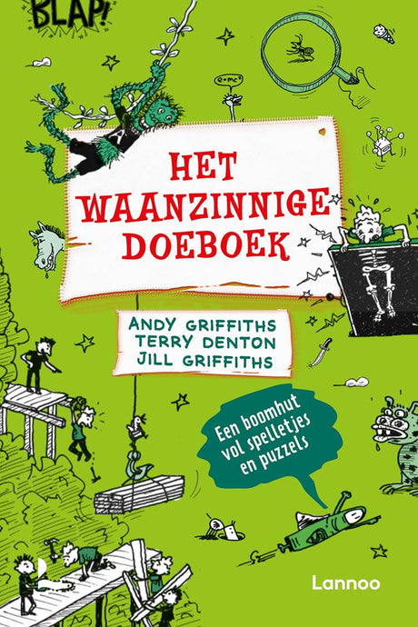 Zentrales Bücherhaus, das verrückte Baumhaus – das verrückte Aktivitätsbuch