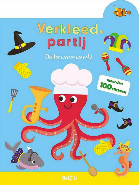 Dress -up Party Stickerboek: Unterwasserwelt