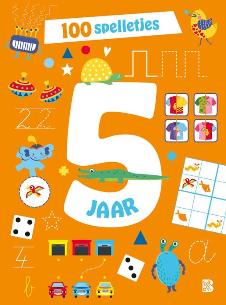 100 spelletjes 5 jaar. 5+ | 3 stuks