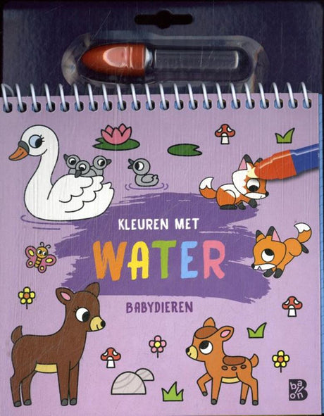 Standardverleger zum Ausmalen mit Wasser – Tierbabys