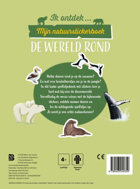 Standard-Verlag: Mein Natur-Stickerbuch – rund um die Welt