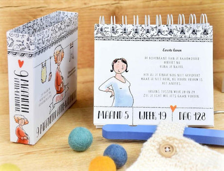 Interstat o'baby. 9-Monats-Countdown-Kalender