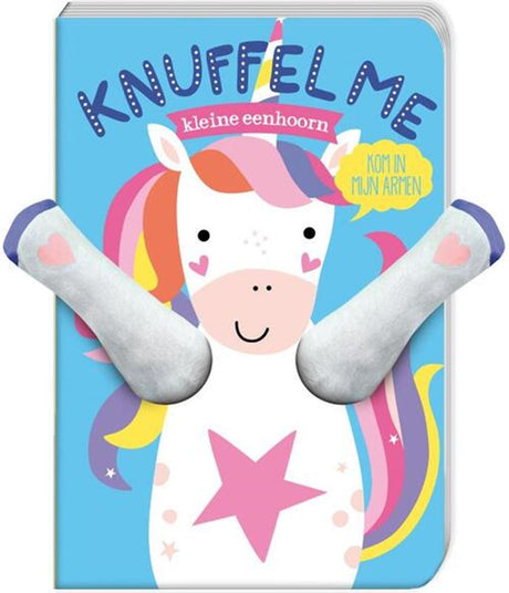 Bilderbücher umarmen mich, kleines Einhorn. (Karton)