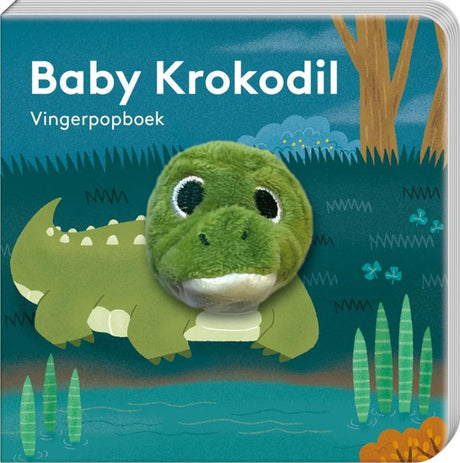 Fingerpuppenbuch Baby Krokodil 1+