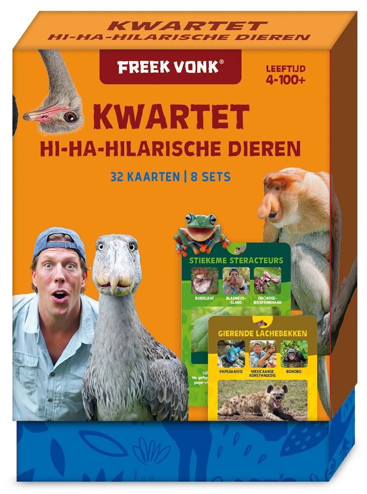 Imagebooks Freek Spark lustiges Tierquartett