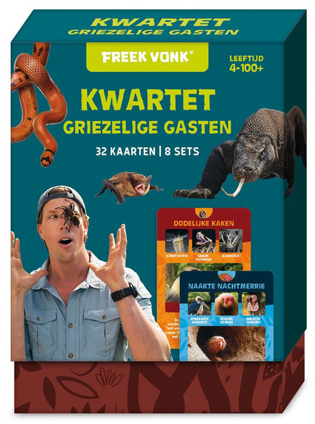 Imagebooks Freek Spark Animal Quartett – gruselige Tiere