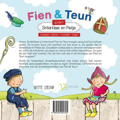 Die WPG-Herausgeber Fien Teun spielen Sinterklaas und Pietje