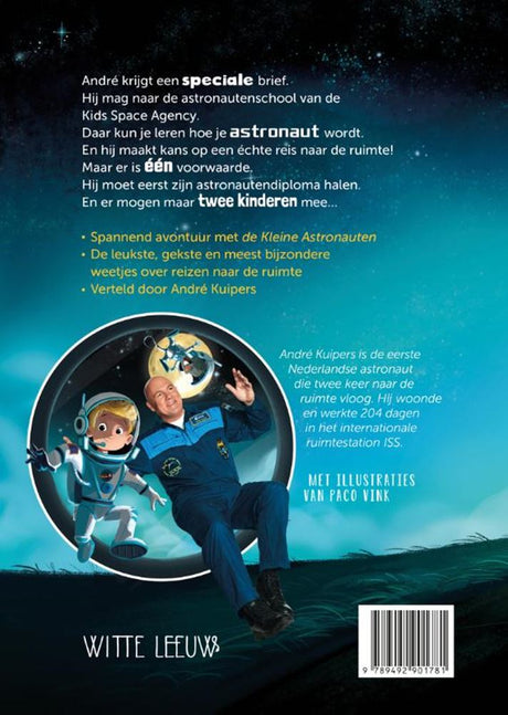 3,2,1, los! André Kuipers. 5+