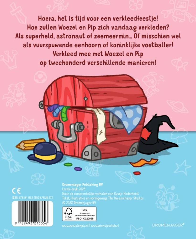 Woezel und Pip Book verkleiden sich gemeinsam