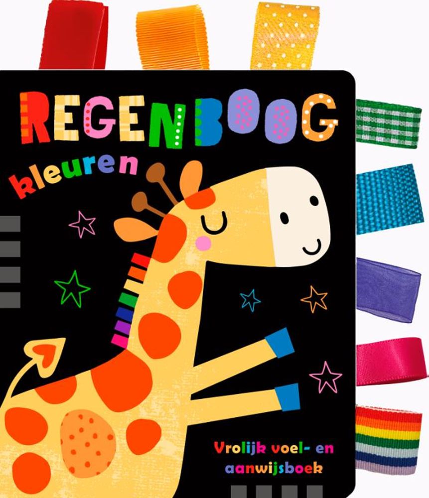 Fröhliches Tast- und Zeigebuch in Regenbogenfarben von WPG Publishers