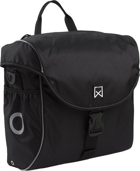 Willex - Einzeltasche 300 - Schwarz Silber - Leichtgewicht - XL 19 Liter