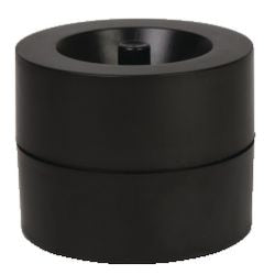 Magnetische papercliphouder viking 6,4x4,5cm zwart
