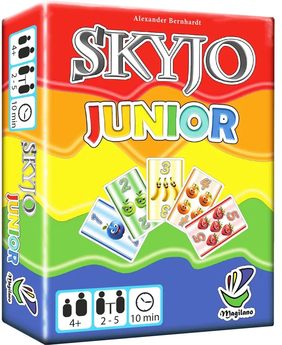 Geronimo games magilano - skyjo junior - kaartspel - kinderspel - vanaf 4 jaar oud