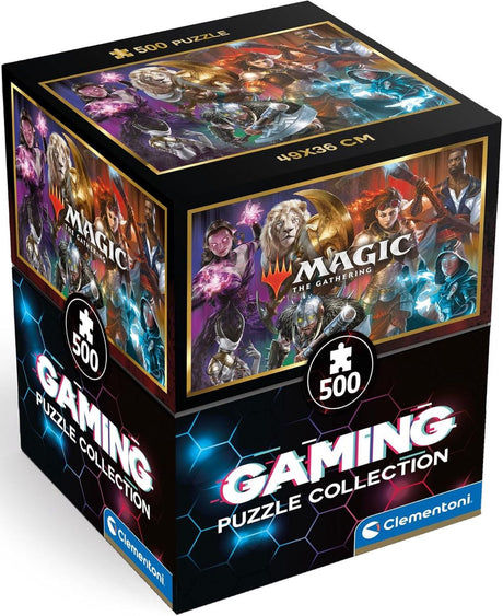 Clementoni – Puzzle – 500 Teile – Magic: The Gathering – Würfel – Puzzle für Erwachsene