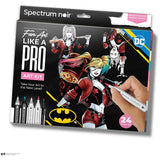 Creativ Company Hobby-Set Illustration, Harley Quinn, verschiedene Farben, 1 Box
