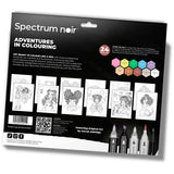Creativ Company Hobby-Set Illustration, abenteuerliche Farben, verschiedene Farben, 1 Box