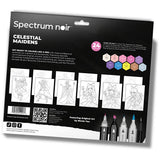 Creativ Company Hobby-Set Illustration, himmlische Jungfrauen, verschiedene Farben, 1 Box