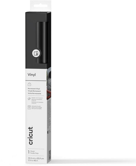 Cricut Premium-Vinyl permanent 30 x 120 cm – schwarz