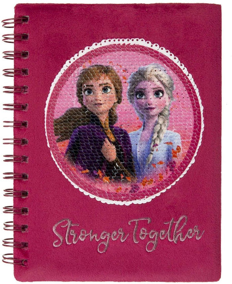 Undercover Notebook A5 Disney mit Pailletten gefroren
