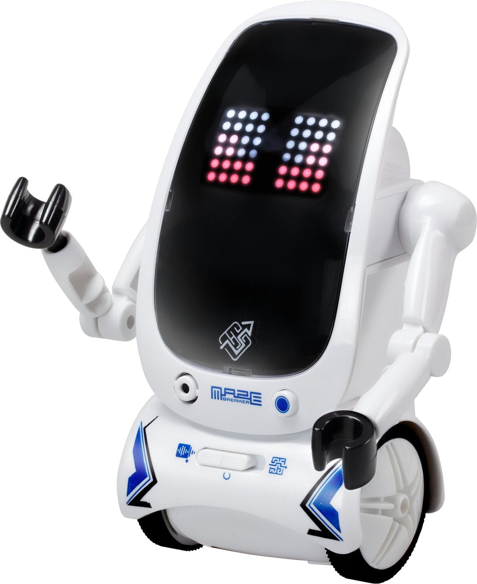 Silverlit Robot Maze Breaker 2 – Spielzeugroboter – LED-Gesicht – Aufnahmefunktion