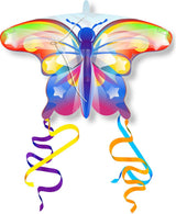 Kites Ready 2 Fly - Pop -up Mini Nylon Vlieger Vlinder Regenbogen