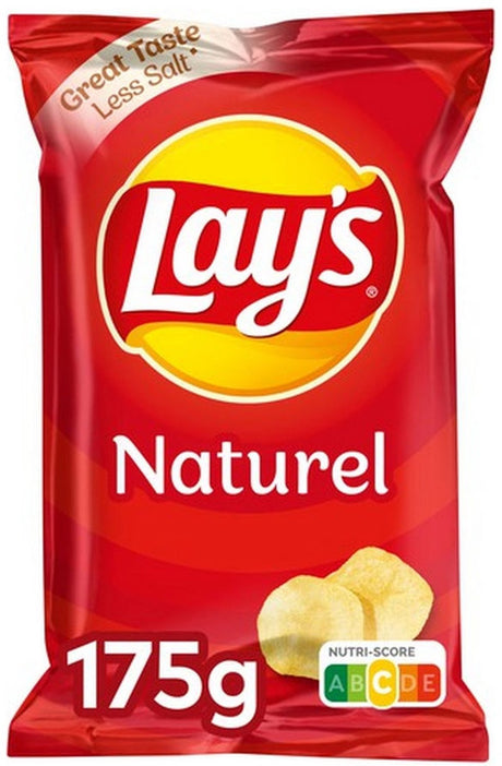 Lay's Natural - Chips - 8 x 175 Gramm