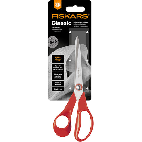 Fiskars https: www.cchobby.nl -classic-universal-scissors-l-21-cm-left-handed-1-piece
