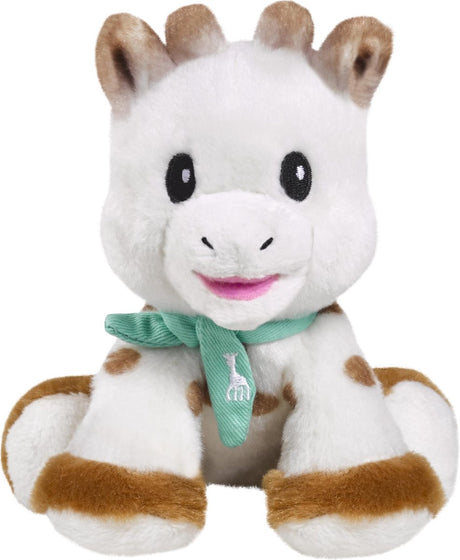 Sophie die Giraffe Mini-Kuscheltier – Stofftier – maschinenwaschbar – beschwerte Beine – ab 0 Monaten – 14 x 8 x 16,5 cm – Mikrovelours