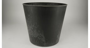 Pot rond grijs d27 h25cm