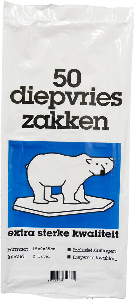 Eisbär Gefrierbeutel 2,0l Beutel à 50 Stück