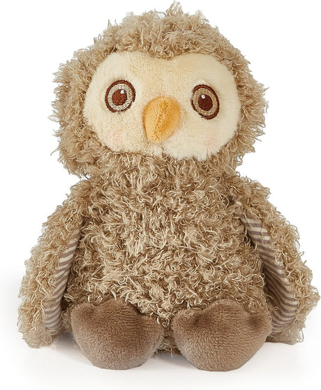 Hasen von der Lorbeereule Kuscheltier - Stofftier - Blink the Owl - gestickte Details - 20 cm - braun