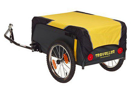 Roland Traveler Bicycle Trailer 130L 16 pouces Unisexe noir