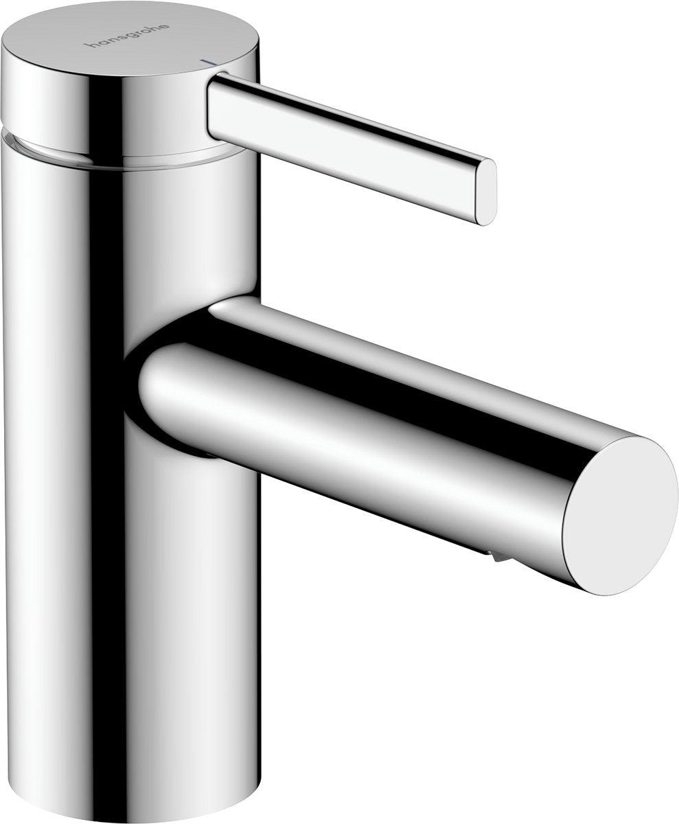Hansgrohe Zesis S WC-Armatur 70 mit geradem Griff für Kaltwasser oder voreingestellte Temperatur ohne Ablauf Chrom