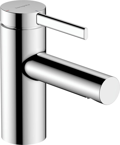 Hansgrohe – Zesis S – Waschtischarmatur – Einhebelbedienung – Kaltstart energiesparend – ohne Ablaufgarnitur – Größe 210 mm – schwenkbarer Auslauf – Chrom