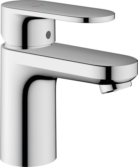 Hansgrohe Lackmischung – Waschtischarmatur – Einhebelbedienung – Kaltstart energiesparend – ohne Abfall – 70 mm Größe – Chrom